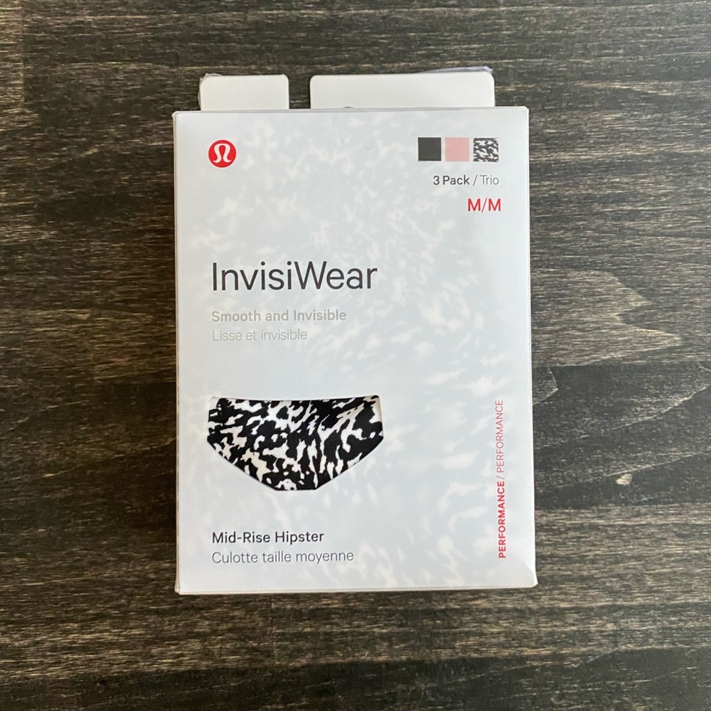 Lululemon Invisiwear Mid-Rise Hipster M NWT